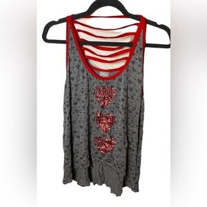 Vanity Women’s Hi / Low 100% Viscose Tank Top